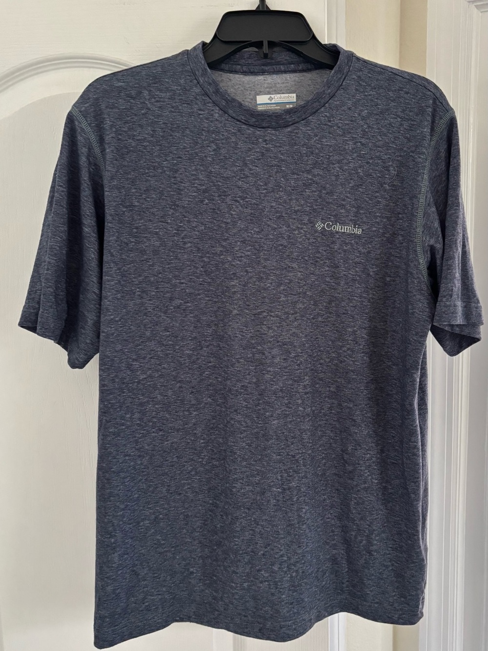 Columbia Men’s Heathered Charcoal Short-Sleeve Tee